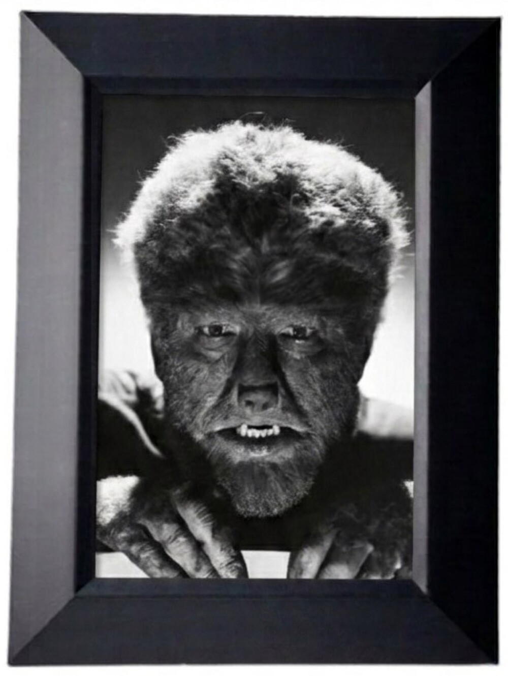 Wolf Man Vintage Horror Monster Universal Antique Cult Classic Wolfman Framed